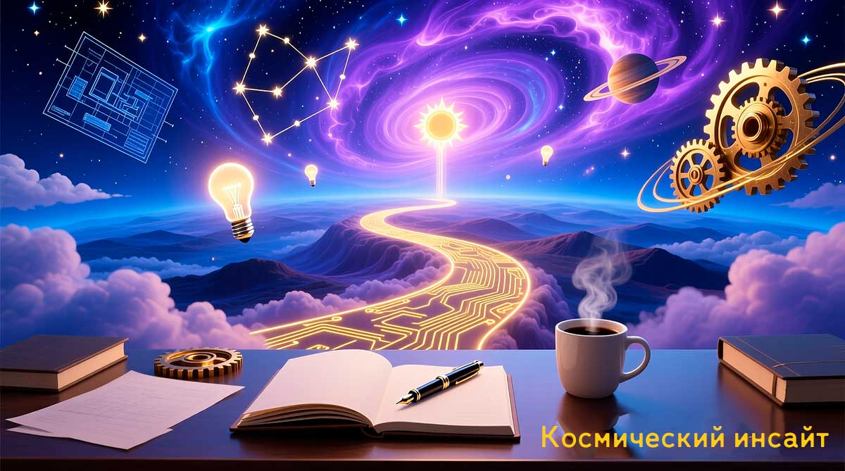 Космический инсайт для творческого озарения