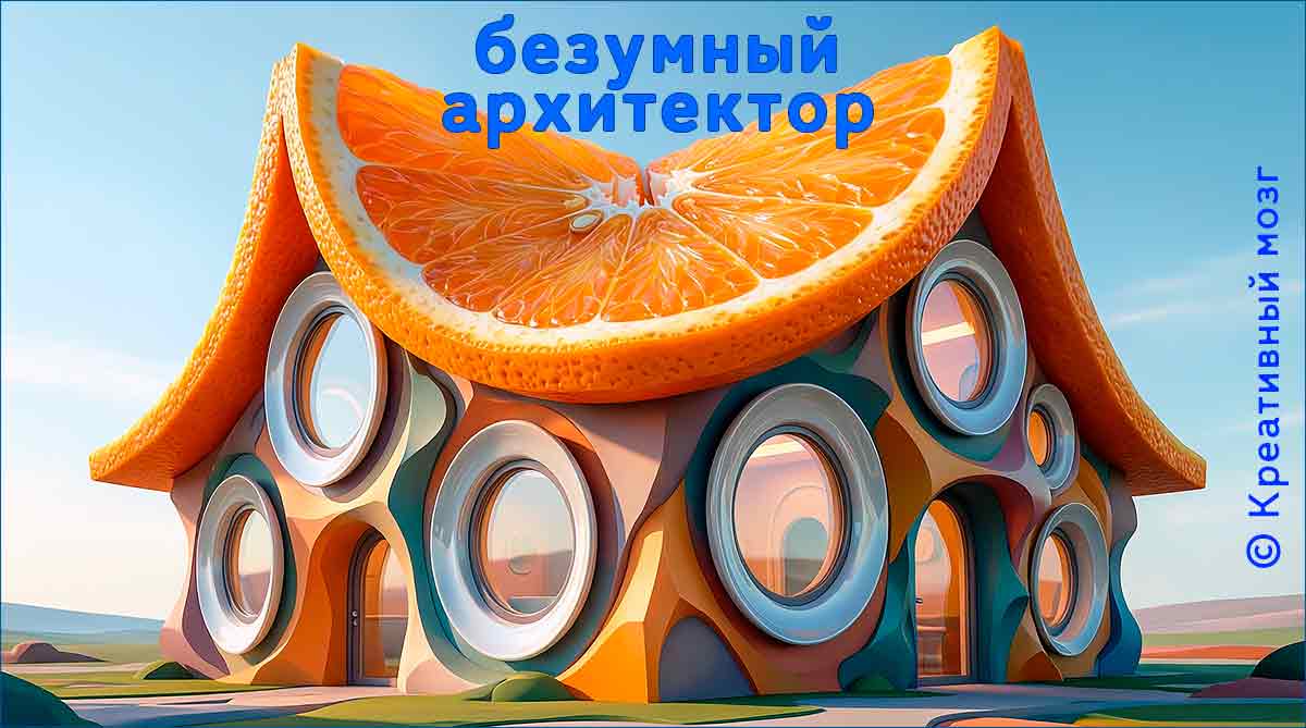 Креативное упражнение безумный архитектор.